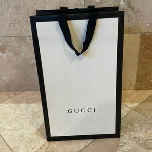 Gucci authentic shopping bag (empty)